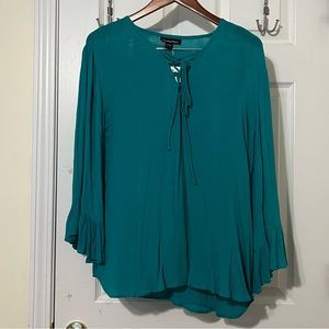 Women’s Fashion Fuse Turquoise Blouse